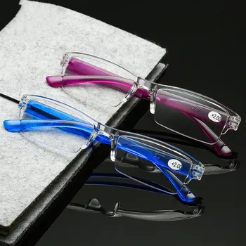 +1.0 +1.5 +4.0 Unisex Presbyopic Briļļu Portatīvo Ultravieglajiem vecuma tālredzība Brilles Vīrieši Sievietes Square Lasījumā Glassses gafas