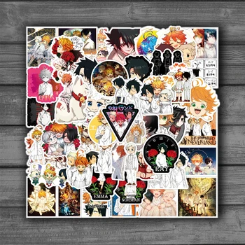 10/50GAB Anime Solīto Neverland Grafiti Uzlīmes Klēpjdatoru Notebook Skeitborda Datoru Bagāžas Decal Uzlīmes, Rotaļlietas