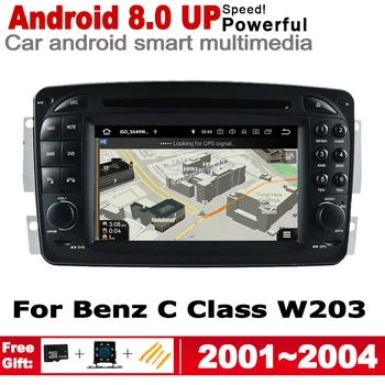 2 Din Auto Multimedia Player Priekš Mercedes Benz C Class W203 2001~2004 NTG Android Radio, GPS Navigācija, Stereo Autoaudio, Auto DVD