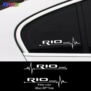 2gab/daudz Automašīnas logu uzlīmes par KIA RIO
