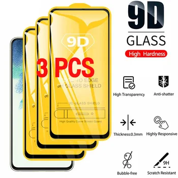3PCS 9D Ekrāna Aizsargs Redmi Piezīme 11 9 Pro 10 8 Pro 9S 10S 11s Rūdīts Stikls Poco X3 X4 Pro Nfc Mi 11 10 12 Lite 11T 10T Pro
