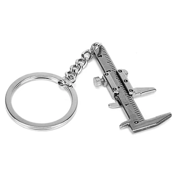 Auto Keychain Atslēgu piekariņi Keyring Mini Vernier Suportu Skaitītāji, Metāla, Apdare, Kravas Off Road 4x4 SUV Motociklu, Auto Piederumi