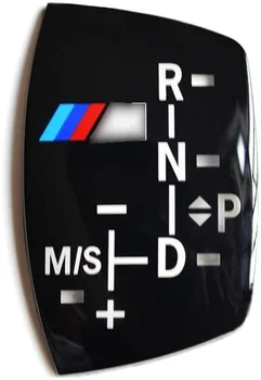 BMW 1 3 7 X5 X1 X3 Sērijas M Krāsas Pārnesumu Pārslēgšanas Poga Paneļa Apdares Interjera Piederumi Uzlīmes (Garš)