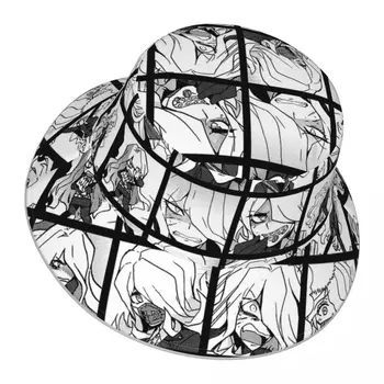 Danganronpa,Seiko Manga atstarojošs Kausa Cepure Vīriešiem, Sievietēm Spaiņa Cepuri, Āra Sauļošanās Pludmalē, Cepure, Saules Pārgājienu Zvejas Klp