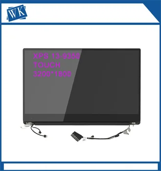 Dell XPS 13 9350/9360 P54G002 FHD LCD Displejs Screen, kas Nav Touch ortouch Montāža 1920X1080 or3200*1800