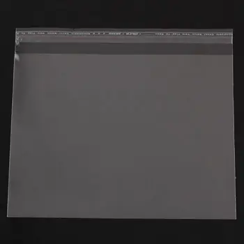 DoreenBeads Plastmasas Maisiņi, pašlīmējošās Zīmogs Transparent(Izmantojamais Kosmosa 16cm x 13cm)16cm x15cm(6 2/8
