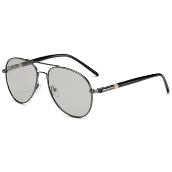 Karstā Pārdošanas Aviācijas Metail Rāmis Kvalitātes Lielgabarīta Pavasara Kāju Sakausējuma Vīriešiem Polarizētās Saulesbrilles Zīmola Dizaina Izmēģinājuma Vīriešu Saules Glasse