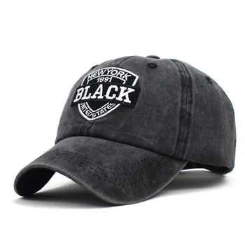 LDSLYJR ir 2021. Black Vēstuli, Izšūtām Kokvilnas Casquette Beisbola cepure Regulējams Snapback Cepures Vīriešiem un Sievietēm 254