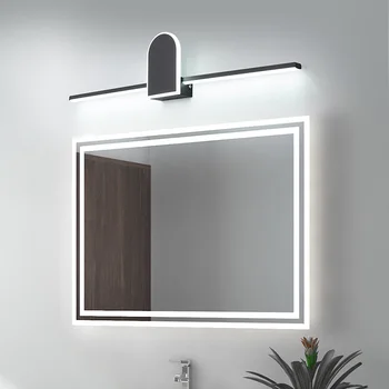 LED Modernās Sienas Lampas Vienkāršu Ziemeļvalstu Apgaismojums, Akrila Dzīvojamā Istabā Spoguļa Priekšā Gaisma Vannas istabā Sienas Uzstādīts Sconce Lampas Minimālisma