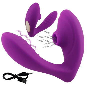 Maksts Nepieredzējis Vibrators 10 Ātrumu Vibrācijas Sūcējs Orālā Seksa Iesūkšanas Klitora Stimulators Erotiska Seksa Rotaļlieta Sievietēm Seksuālo Wellness