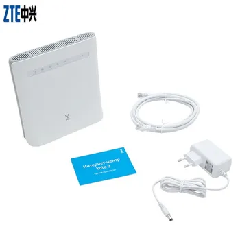 Sākotnējā ZTE MF286 LTE CPE router 300Mbps Cat6 Dual Datumi Akumulatora Noņemams WiFi Maršrutētājs Atbalsta LTE FDD B1 B3 B7, B8 B28