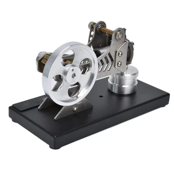 Visiem-Metāla Vakuuma Stirling Motors DIY Karstas Gāzes Turbīnu Cilmes Tvaika Dzinēja Modeli, kas Fizisku Eksperimentu, Rotaļlietas, Dāvanu