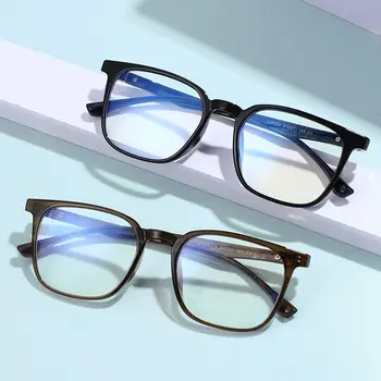 Vīrieši Sievietes Izturīgu Portatīvo Birojs Ultra Viegls Rāmis Lielgabarīta Brilles Anti-Zila Gaisma Brilles Datoru Brilles