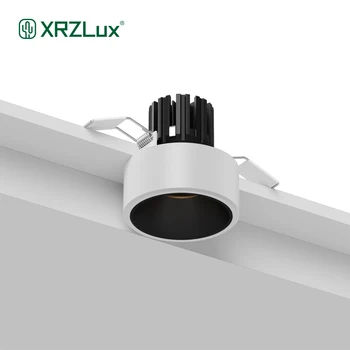 XRZLux Ultra Plānas Led Downlight Virsmas Mount Griestu Lampas 10W Daļēji padziļinājumā Anti-glare LED Prožektori AC110/220V Griestu Gaismas
