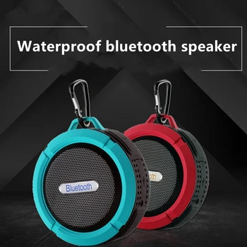 Ūdensizturīgs Piesūcekni Bluetooth Skaļruni, Āra Mini Bluetooth Skaļrunis Mobilo Telefonu Auto Subwoofer Mazs Skaļrunis